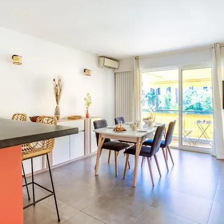 شقة C9 - 2 Bdr 10 Min Palais Festivals & Sea - Ac, Parking & Balcony *